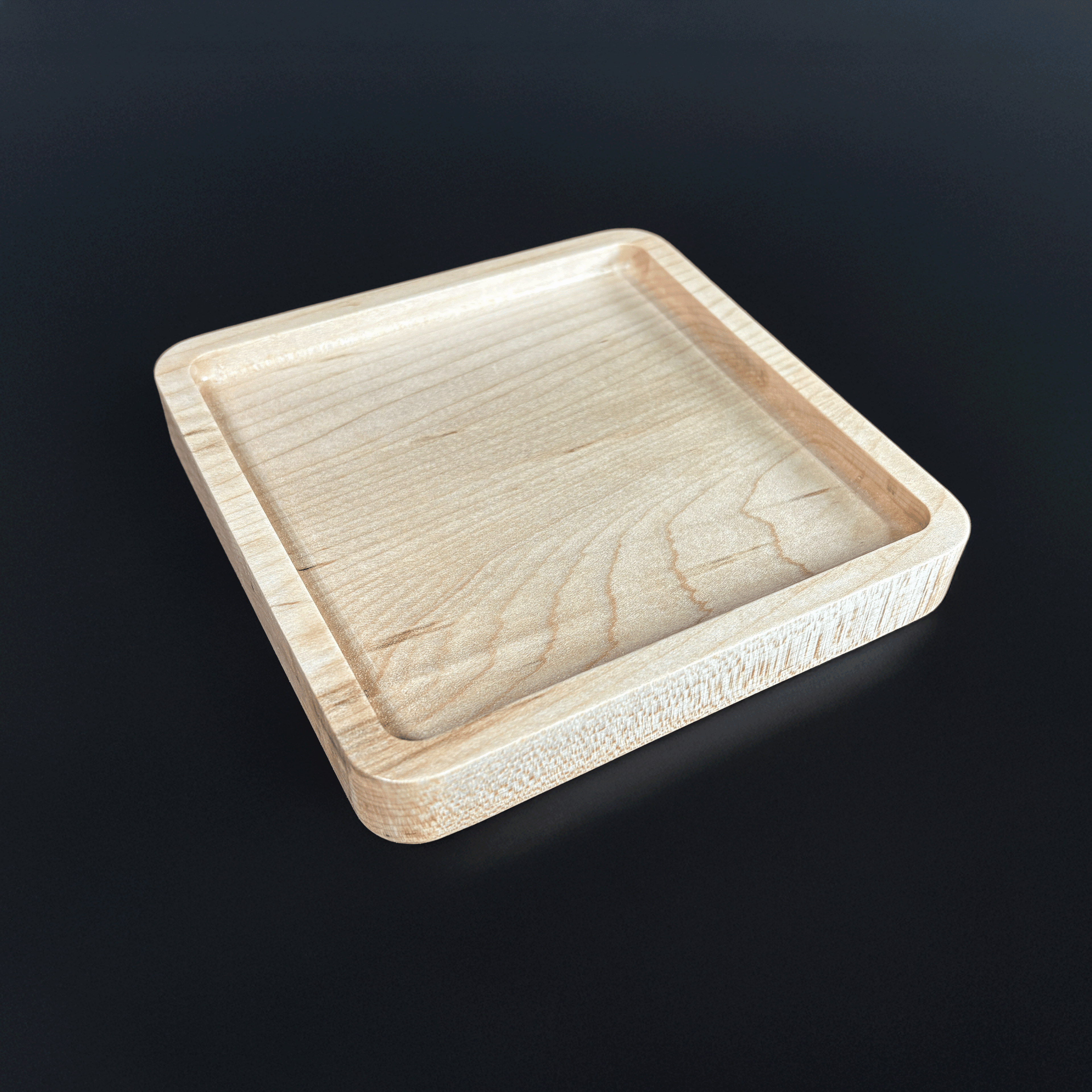 Handcrafted Maple Catch-All – Single Piece