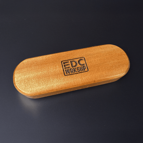 Handcrafted Sapele Knife Rest & EDC Tray