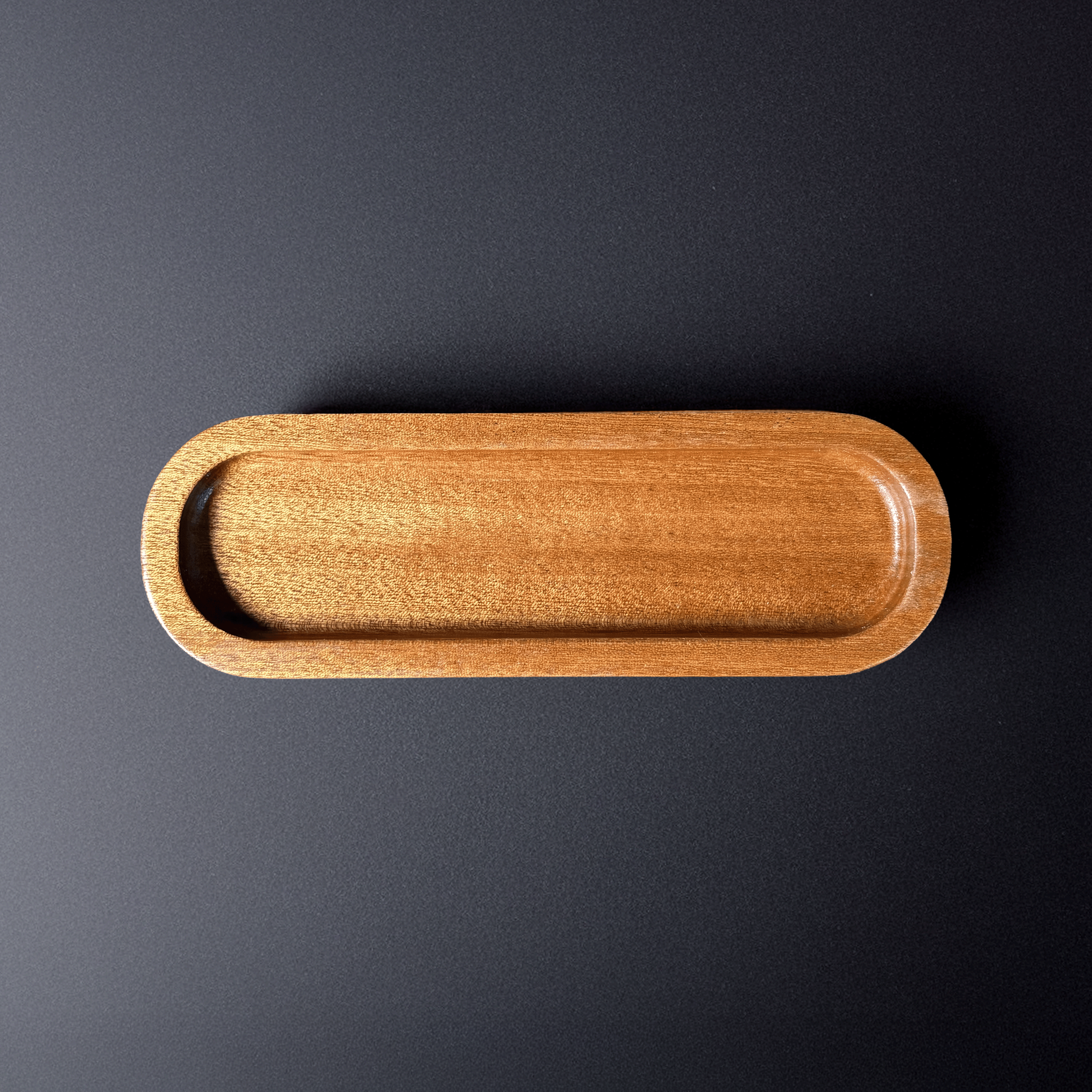 Handcrafted Sapele Knife Rest & EDC Tray