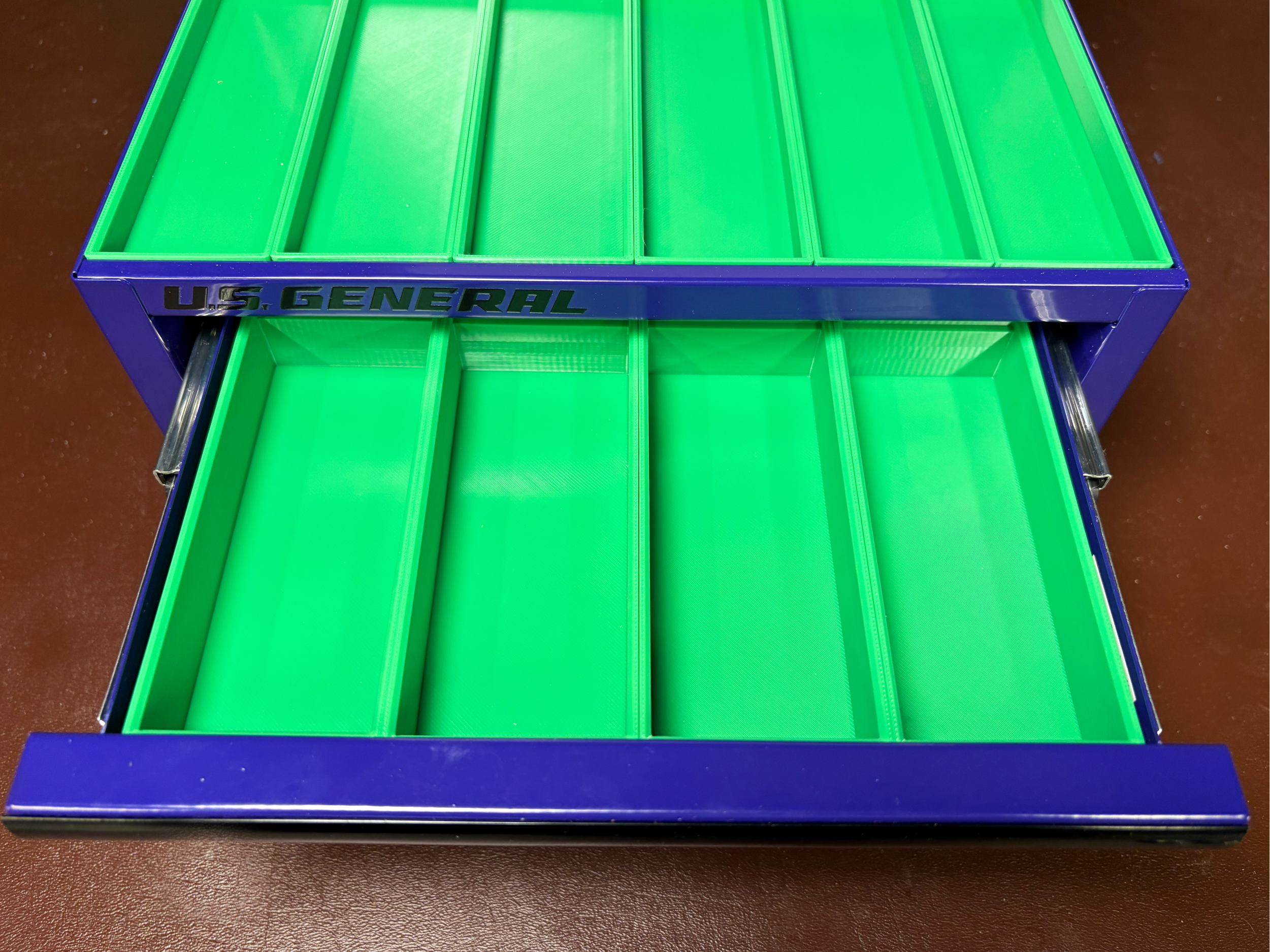 US General Mini Toolbox EDC Insert System Modular 3D Printed Knife & Gear Organizer